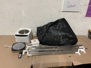 lot 352 image: TOREAD Full Size Sauna, Portable Steam Saunas Tent Fold-able with 2.6L 1000W Steam Generator Remote Control