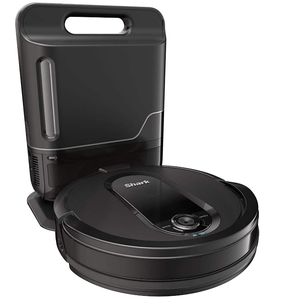 lot 15 image: Shark RV1001AE IQ Robot Self-Empty XL, Robot Vacuum with IQ Navigation, Home Mapping, Self-Cleaning Brushroll, Wi-Fi Connected, Works with Alexa