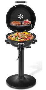 lot 34 image: Vayepro Electric Grill Outdoor, Electric Barbecue Grill,15-Serving Nonstick Removable Stand Patio Grill