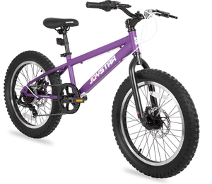 lot 54 image: JOYSTAR 20 Inch Mountain Bike, 3-Inch Wide Knobby Tires