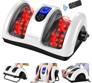 lot 59 image: TISSCARE Shiatsu Foot Massager with Heat-Foot Massager Machine for Neuropathy