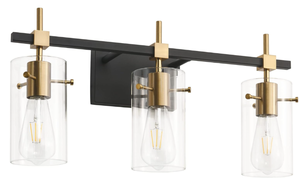 lot 65 image: SOLFART Vintage Vanity Light Bathroom Light Fixture Over Mirror