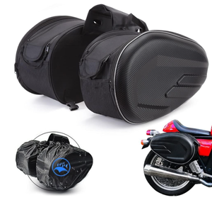 lot 109 image: JFG RACING Motorcycle Saddlebags,Motorcycle Side Bag,Motorcycle Panniers Universal for Sport bike Dirt Bike