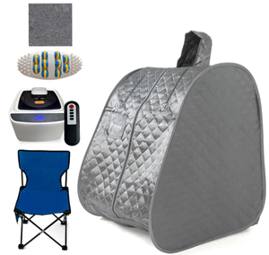 lot 112 image: Eitpaw Portable Sauna for Home, All-in-One Personal Sauna, Steam Sauna Home Sauna for Spa Ultimate Relaxation