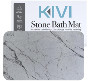 lot 366 image: Stone Bath Mats for Bathroom - Shower Stone Bath Mat - Quick Dry Bath Mat Stone Absorbing