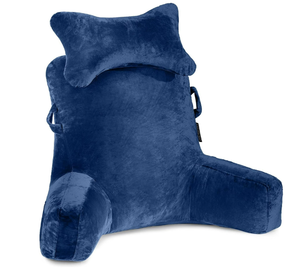 lot 284 image: SLIGUY Reading Pillow, Extra Large 31 Bed Rest Pillow with Detachable Neck Roll & Arms for Sitting