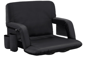 lot 480 image: Sportneer Stadium Seat with Back Support, Bleacher Chair with Back and Cushion