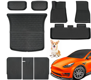 lot 481 image: Tesla-Model-Y-Floor-Mats-2024 20232020, 9 Pieces