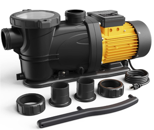 lot 3 image: Acquaer 1.5 HP Pool Pump, 6950 GPH Above Ground Inground Swimming Pool Pump