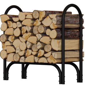 lot 179 image: Fire Beauty Firewood Rack Log Holder,Log Storage Holder,Storage Rack,Firewood Stacker for Fireplace Indoor Outdoor