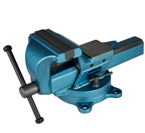 lot 239 image: 5 Forged Steel Bench Vise, 4 Point Swivel, 90,000 PSI Tensile Strength Forged Steel