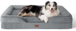 lot 262 image: Bedsure Orthopedic Dog Bed for Extra Large Dogs - XL Washable Dog Sofa Beds Large