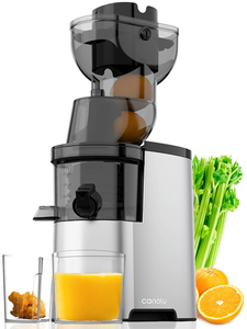 lot 267 image: Masticating Juicer Machines, Powerful Slow Cold Press Juicer with Large Feed Chute