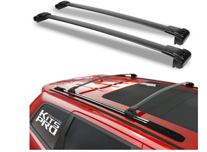 lot 442 image: KitsPro 260lb Roof Rack Cross Bars for 2011-2021 Jeep Grand Cherokee