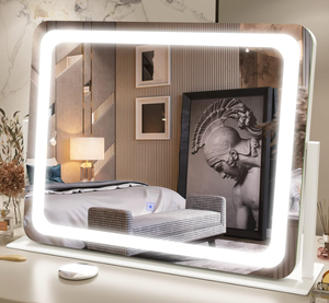 lot 460 image: FENNIO Vanity Mirror with Lights. 22x19