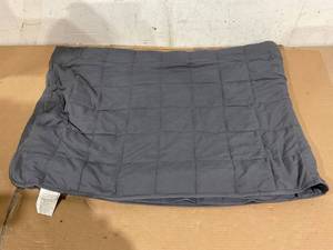 lot 195 image: Queen Size Weighted Blanket Grey