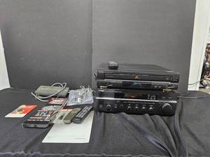 Yamaha Receiver RX-397 - Powers Up, Symphonic 5-Disk CD Changer CD5800 - Powers Up, Power Strip, HD Digital Antenna