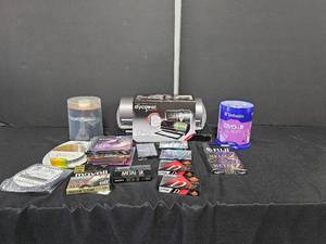 Discgear Disc Organizer, MFG PKG Blank DVDR, Blank CDs, CD Cases, MFG PKG Blank Cassette Tapes and More