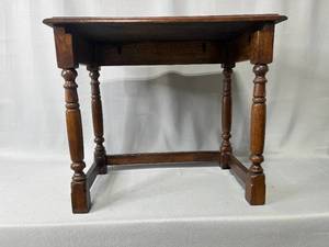 Dark Wood Small Side Table