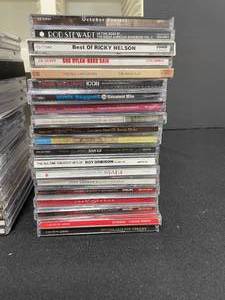 Various CDs (All Artists and Titles Unknown), CD Organizers and CD Cleaning Kit MFG PKG