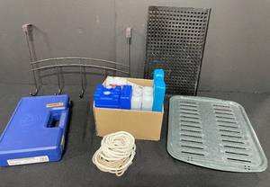 Gun Case with Foam Inner, Brown Door Hanger, Various Igloo Ice Packs and More