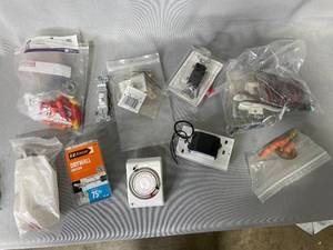 Various Tie Downs  Drywall Anchors  Electrical Parts