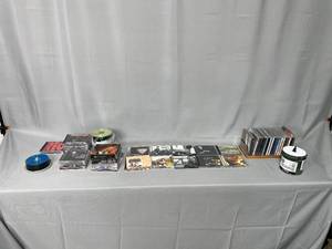 Many CDs Including Dave Matthews  John Mayer  Michael Bubl  Nat King Cole  Michael Grim  Many Blank CDs