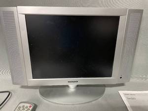 Magnavox Smart LCD TV Monitor (untested) Inc Remote & Power Cord