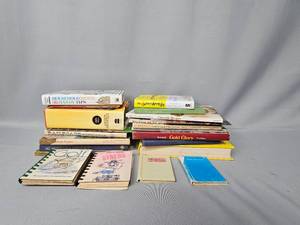 Various Cook Books & Assorted Books