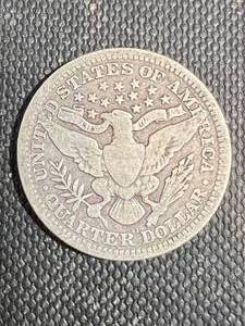 1905-O US BARBER QUARTER