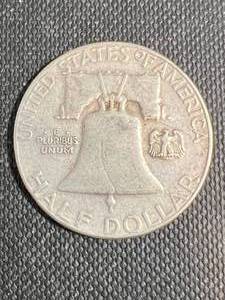 1959 US FRANKLIN HALF DOLLAR
