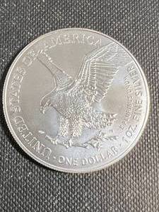 2024 AMERICAN SILVER EAGLE 1 TROY OZ .999 FINE SILVER