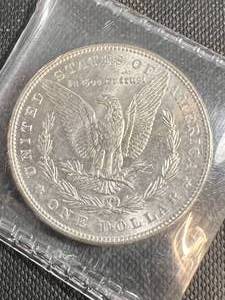 1886 US MORGAN SILVER DOLLAR