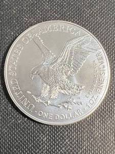 2024 AMERICAN SILVER EAGLE 1 TROY OZ .999 FINE SILVER