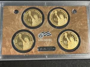 US MINT PRESIDENTIAL $1 COIN PROOF SET