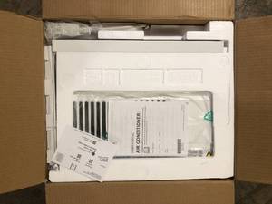lot 43 image: LG 5,000 BTU 115V Window Air Conditioner Cools 150 Sq. Ft. in White     Customer Returns See Pictures