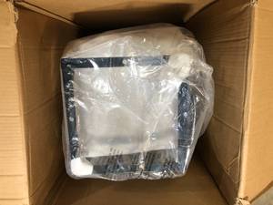 lot 26 image: StyleWell Modern Black Metal Backless Counter Stool with Wood Seat (Set of 2)  Customer Returns See Pictures