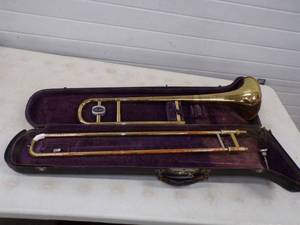 lot 12 image: Vintage Trombone
