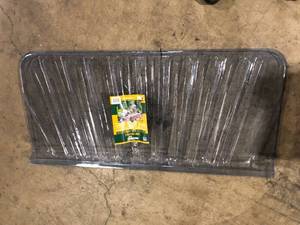 lot 21 image: MacCourt 57 in. x 4 in. Polyethylene Rectangular Low Profile Window Well Cover   Customer Returns See Pictures