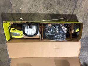lot 38 image: Ryobi 10 AMP Electric 18 String Trimmer  Customer Returns See Pictures