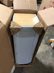 lot 41 image: Hampton Bay Designer Series Melvern Assembled 12x36x12 in. Wall Kitchen Cabinet in Heron Gray     Customer Returns See Pictures