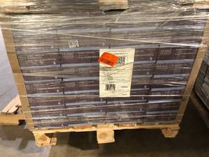 lot 8 image: Pallet of (32 Boxes) Home Decorators Collection Skaggs Island Oak 12mm T x 7.56 in. W Waterproof Laminate Wood Flooring (15.95 sq. ft.Case)  Customer Returns See Pictures
