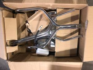 lot 43 image: VEVOR Surface Cleaner 20 in. 4000 psi Pressure 10.5 GPM Stainless Steel Rotating Rod Surface Cleaner for Pressure Washer  Customer Returns See Pictures