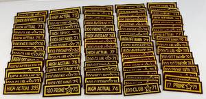 lot 30 image: Vintage Shooting Patches