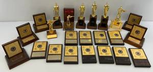 lot 31 image: 1960s-70s NRA Shooting Trophies & More