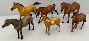 lot 50 image: Misc. Vintage Breyer Horses