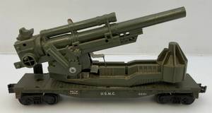 lot 82 image: Vintage Postwar Lionel 6651 Big John Cannon USMC