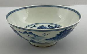 lot 87 image: Chinese Antique Porclain Quing dynasty  6 18 Bowl