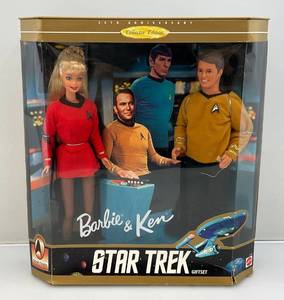 lot 99 image: 1996 Barbie Collectors Edition 30TH Anniversary STAR TREK (NIB)