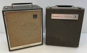 lot 111 image: Vintage Panasonic Stereo Tape Recorder With Speakers